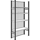 Panneau latéral grillagé, H 2278 x P 400 mm